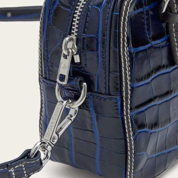 Adidas Originals X Wales Bonner Crocodile-embossed Tote Bag In Black