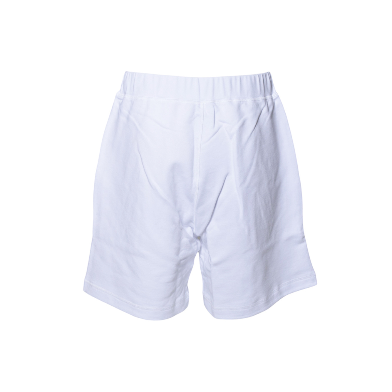 Dsquared2 Logo Printed Elasticated Waistband Shorts In White