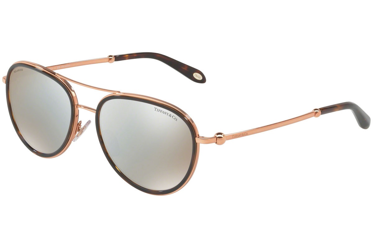 Tiffany & Co Logo Sunglasses In Gray