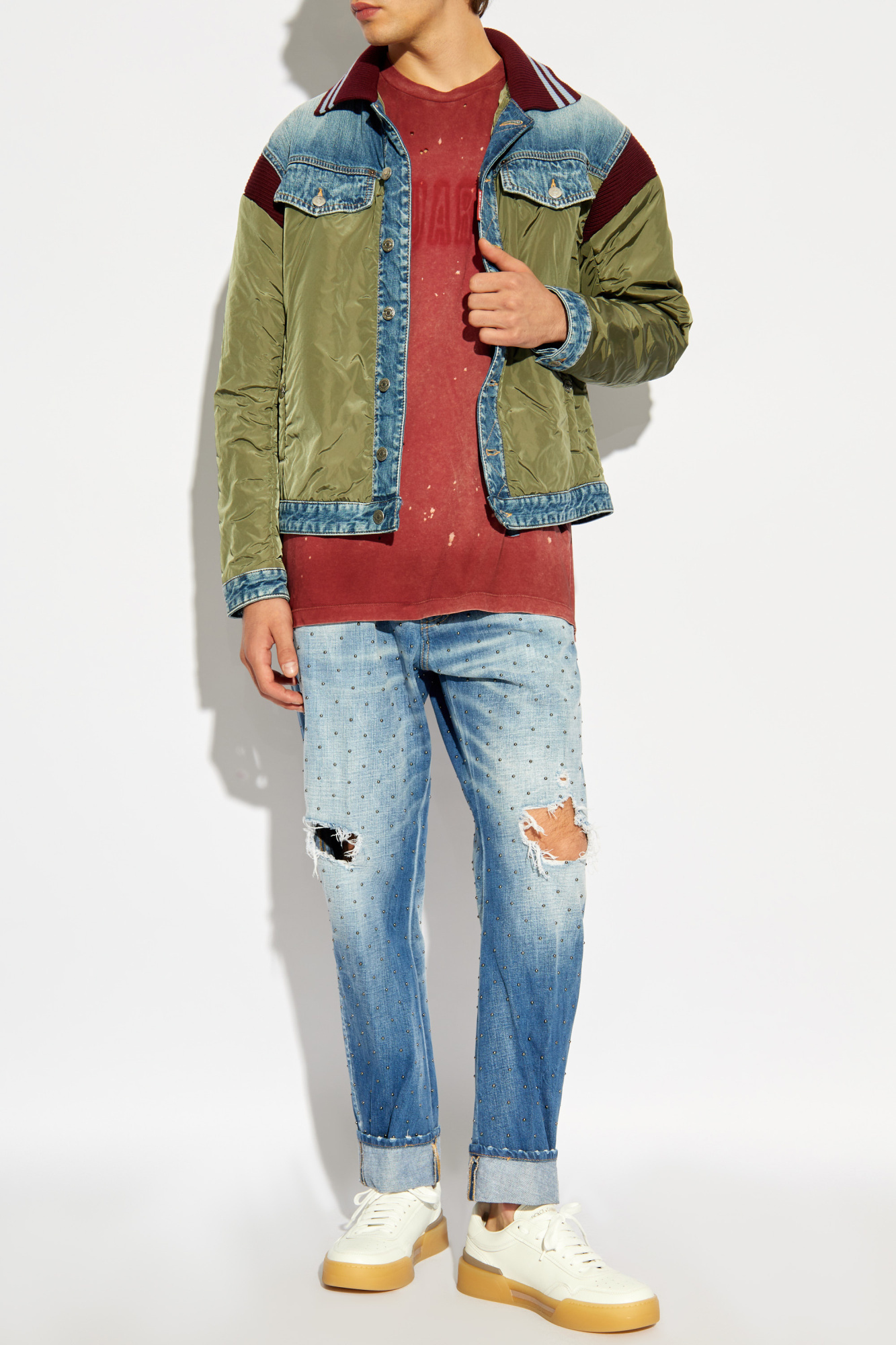 Dsquared2 Loose Fit T-shirt In Red