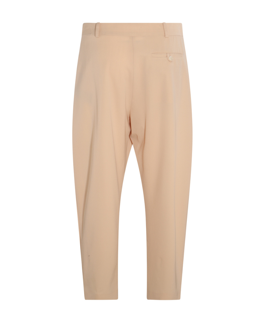Stella Mccartney Logo Casual Pants In Nude