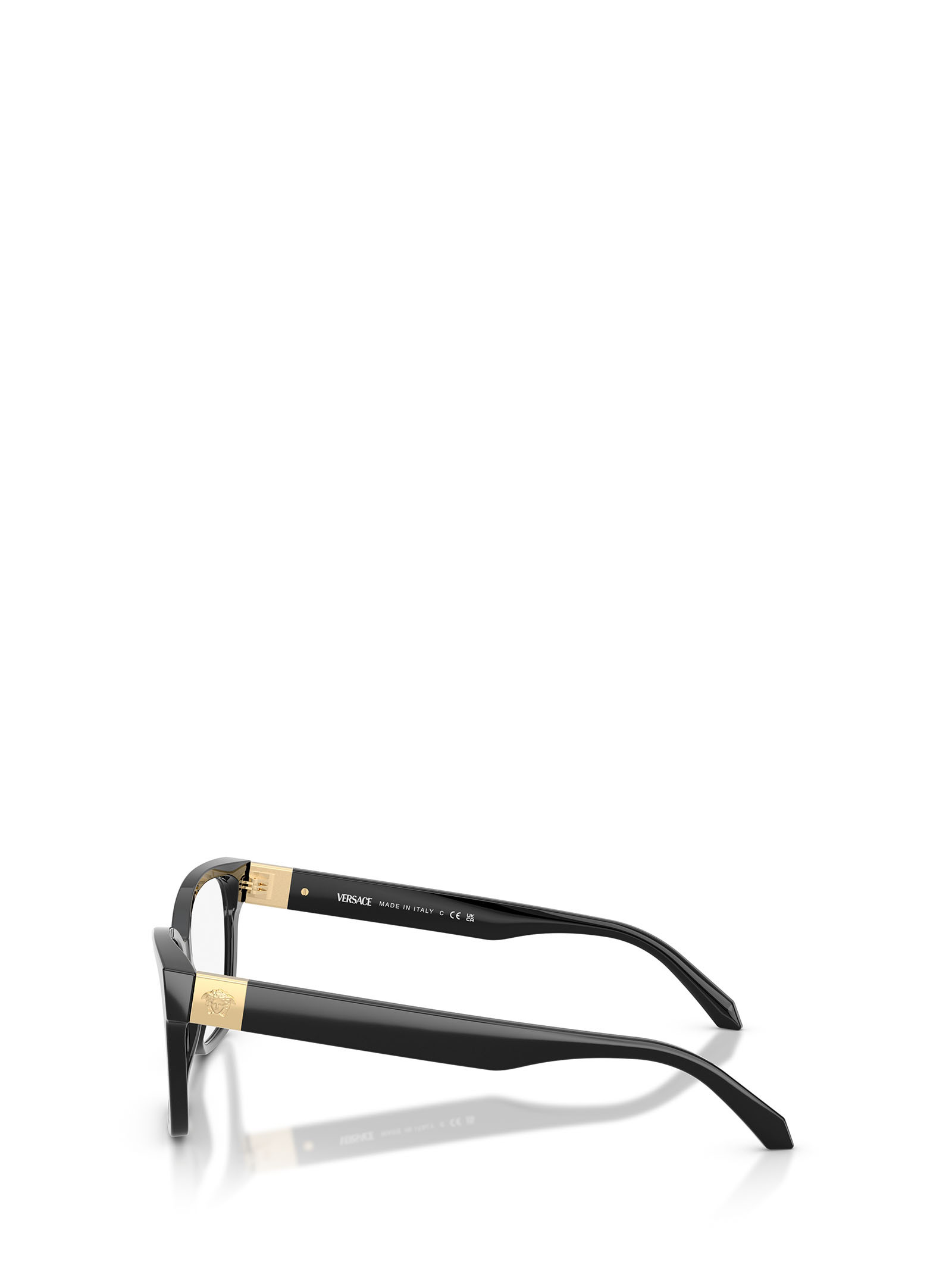 Versace Full-frame Plain Mirror In Black
