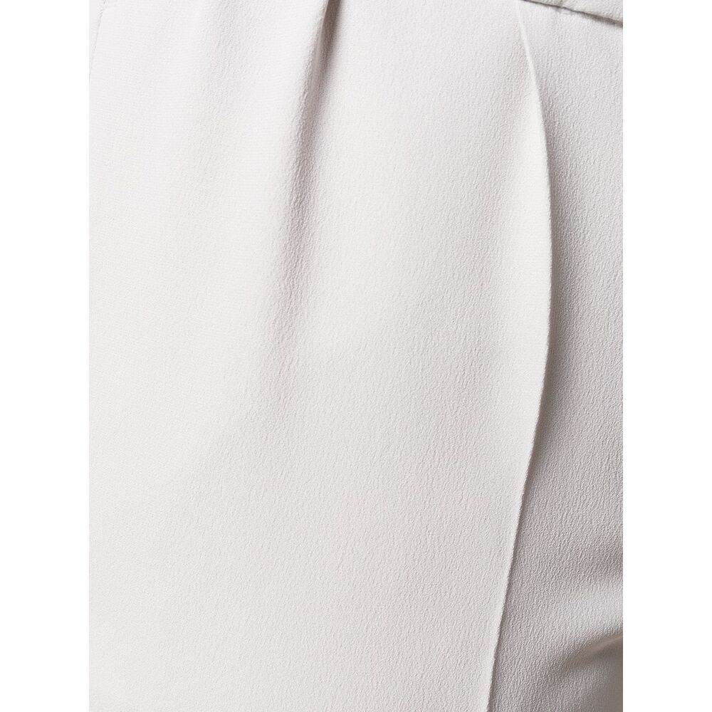 Brunello Cucinelli Tapered Elasticated Trousers In White