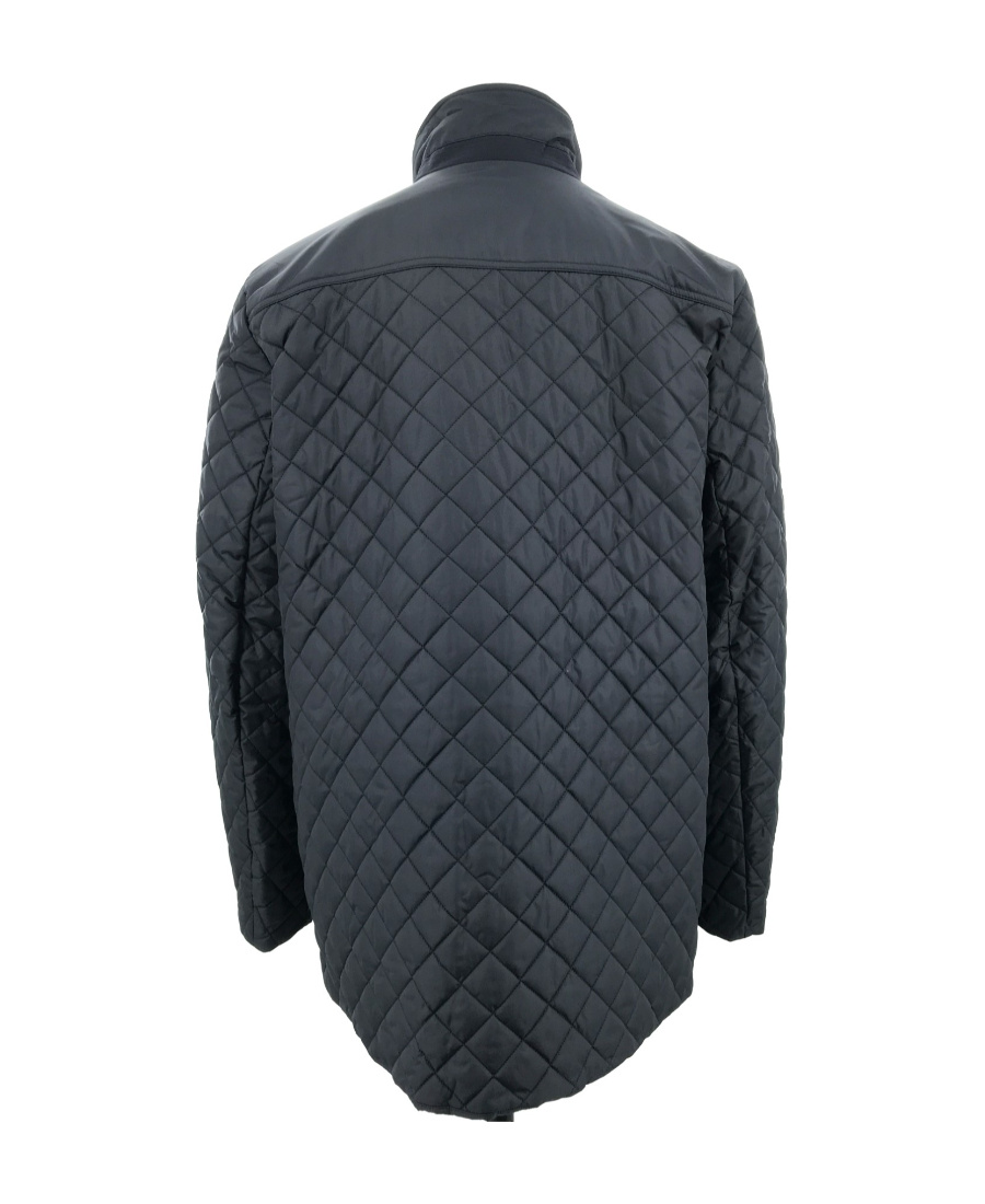 Paul & Shark Quilted Cotton Suit In Black