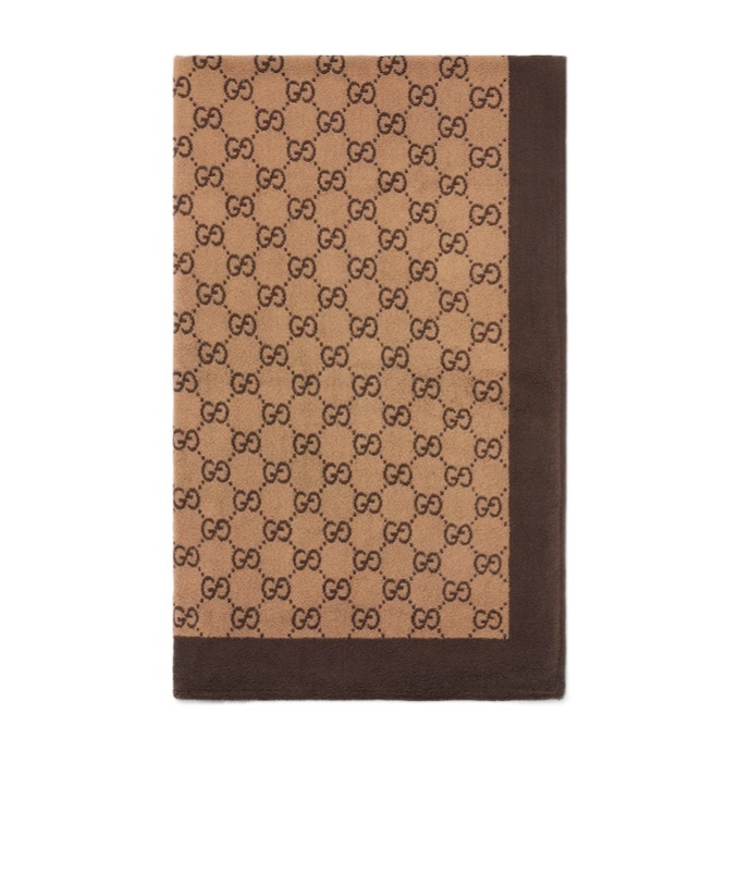 GUCCI GG SUPREME COTTON BEACH TOWEL