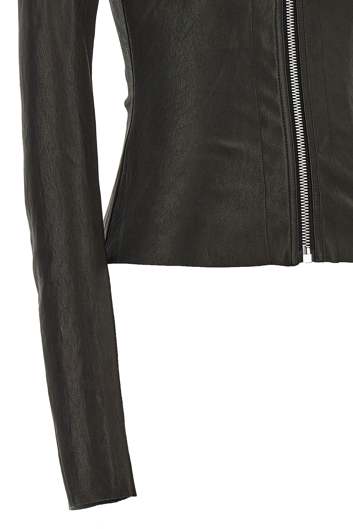 Rick Owens Gary Jacket In Stretch Fabric In Black