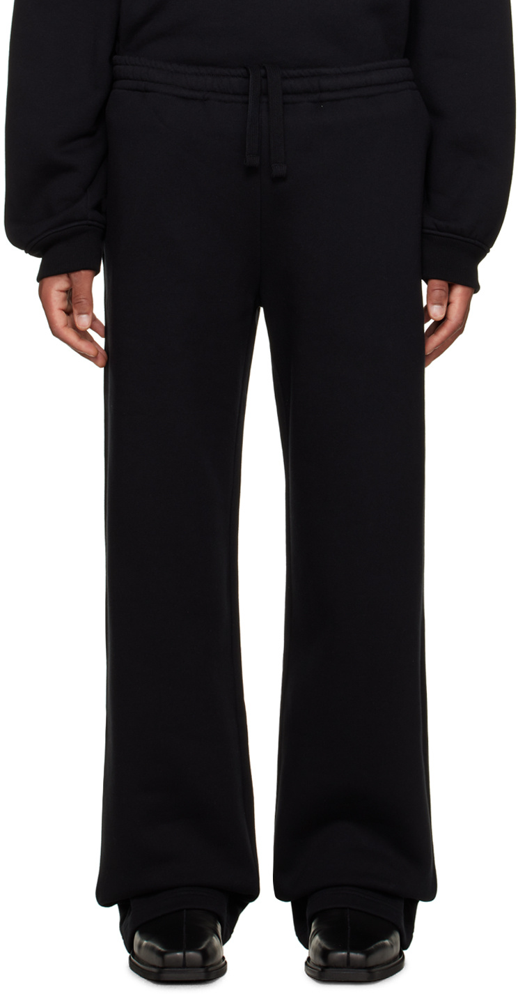Y/project Logo Sweatpants In Black