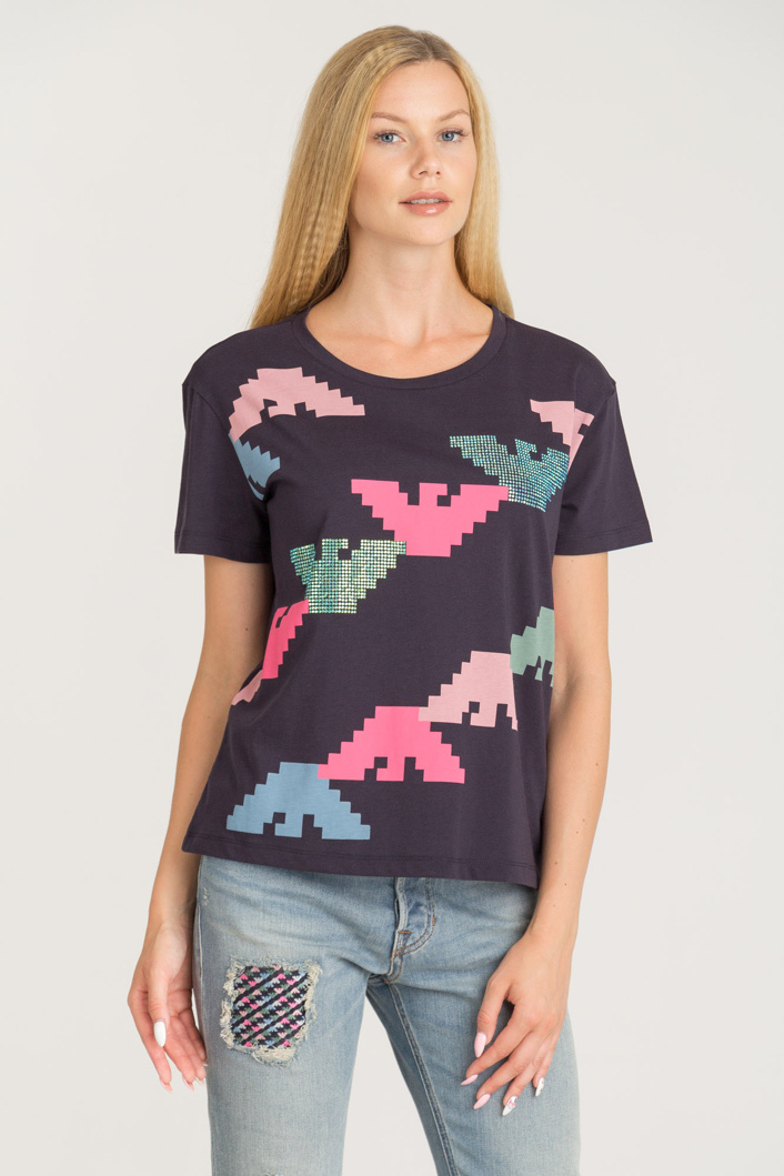 EMPORIO ARMANI PRINTED T-SHIRT 