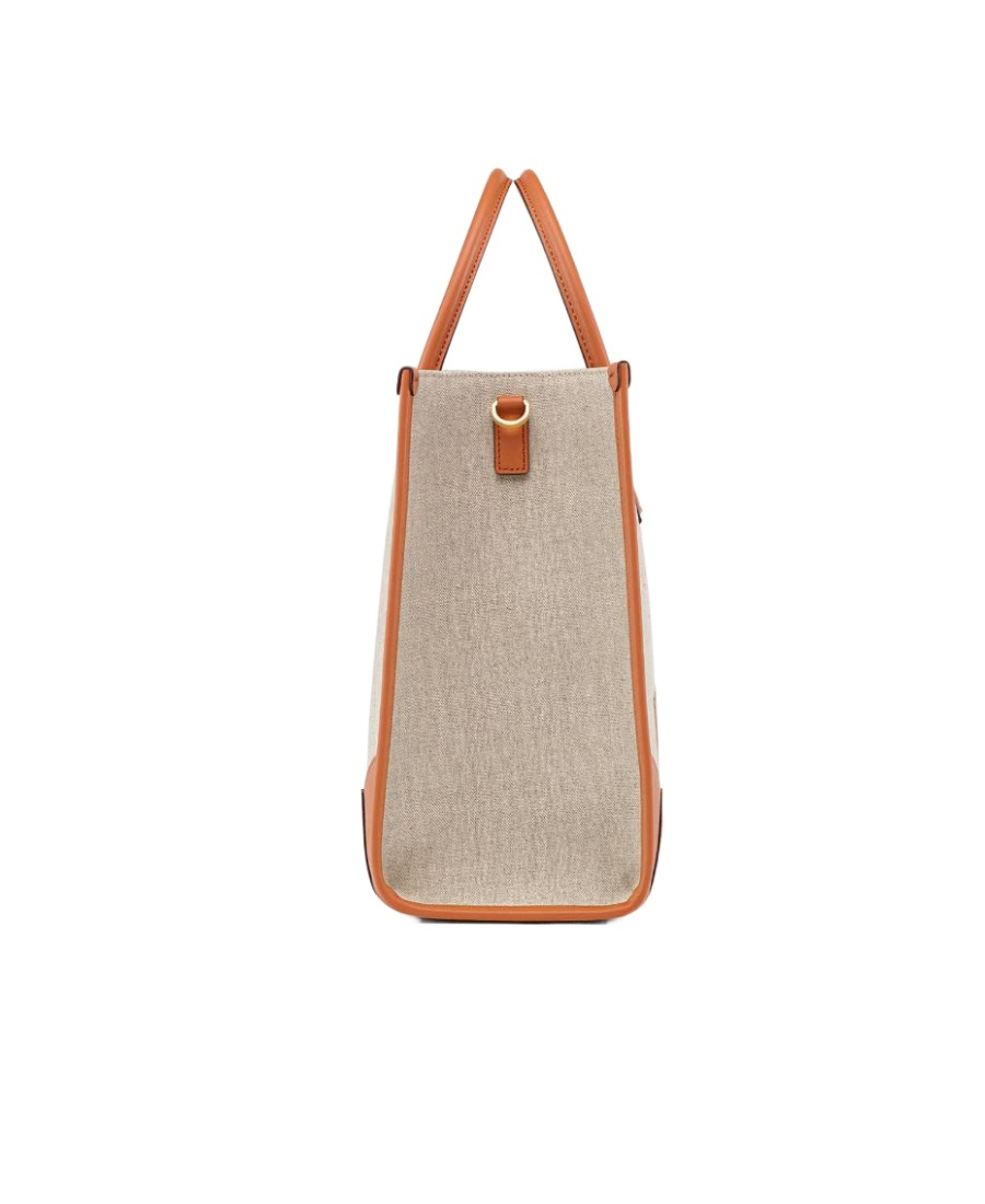 Mcm Canvas Bag In Nude