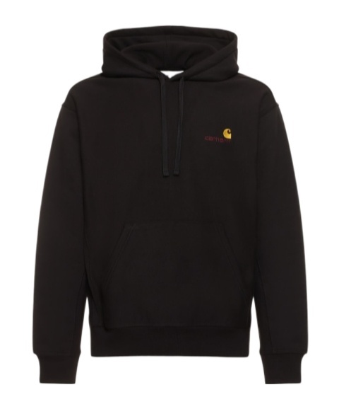 Carhartt Wip American Script Hooded Cotton Sweatshirt