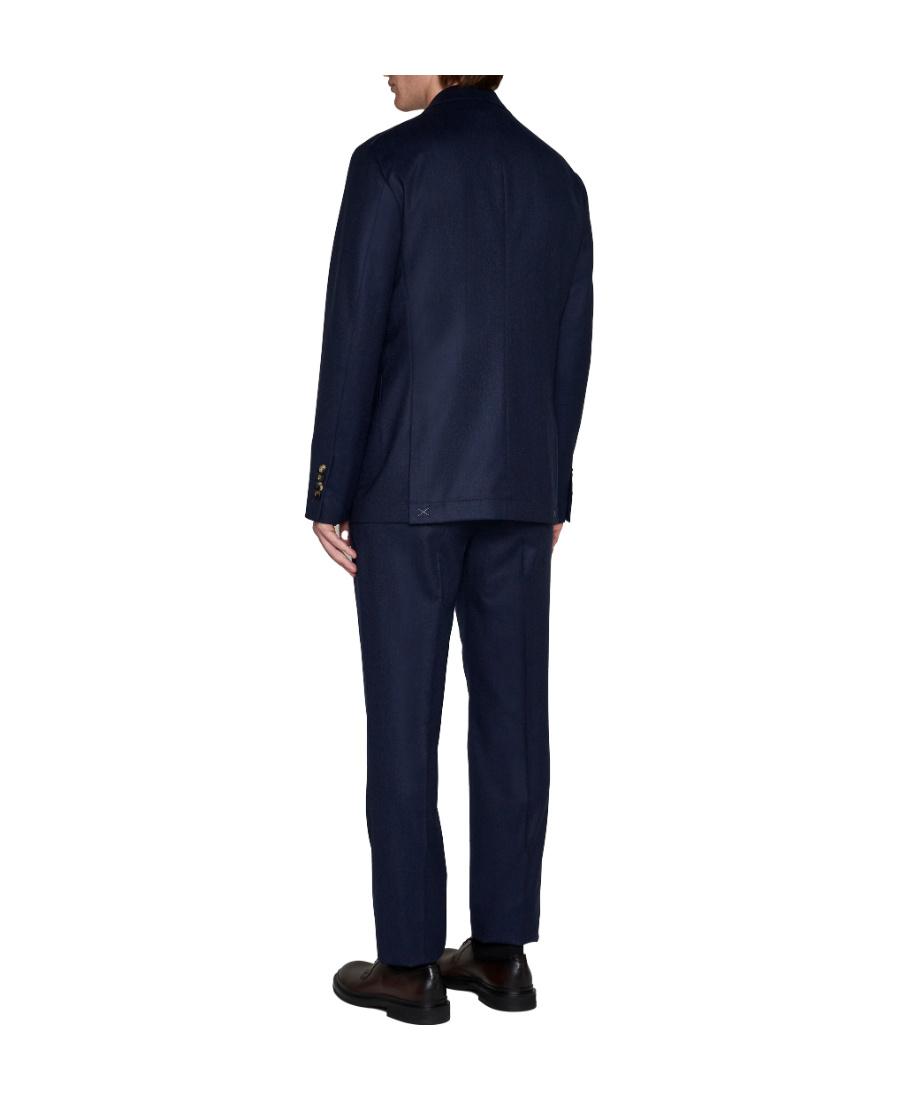 Brunello Cucinelli Single-breasted Wool Blazer In Black