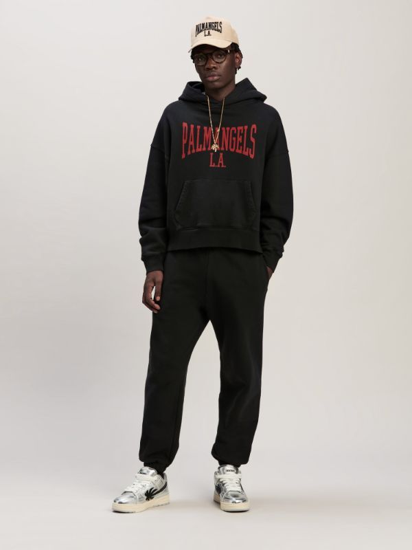 Palm Angels Jogginghose Im College-look In Black