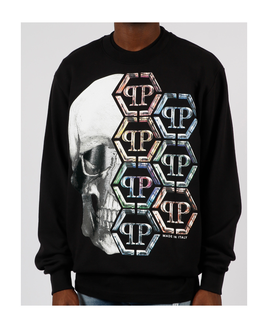 Philipp Plein Sweatshirts In Black