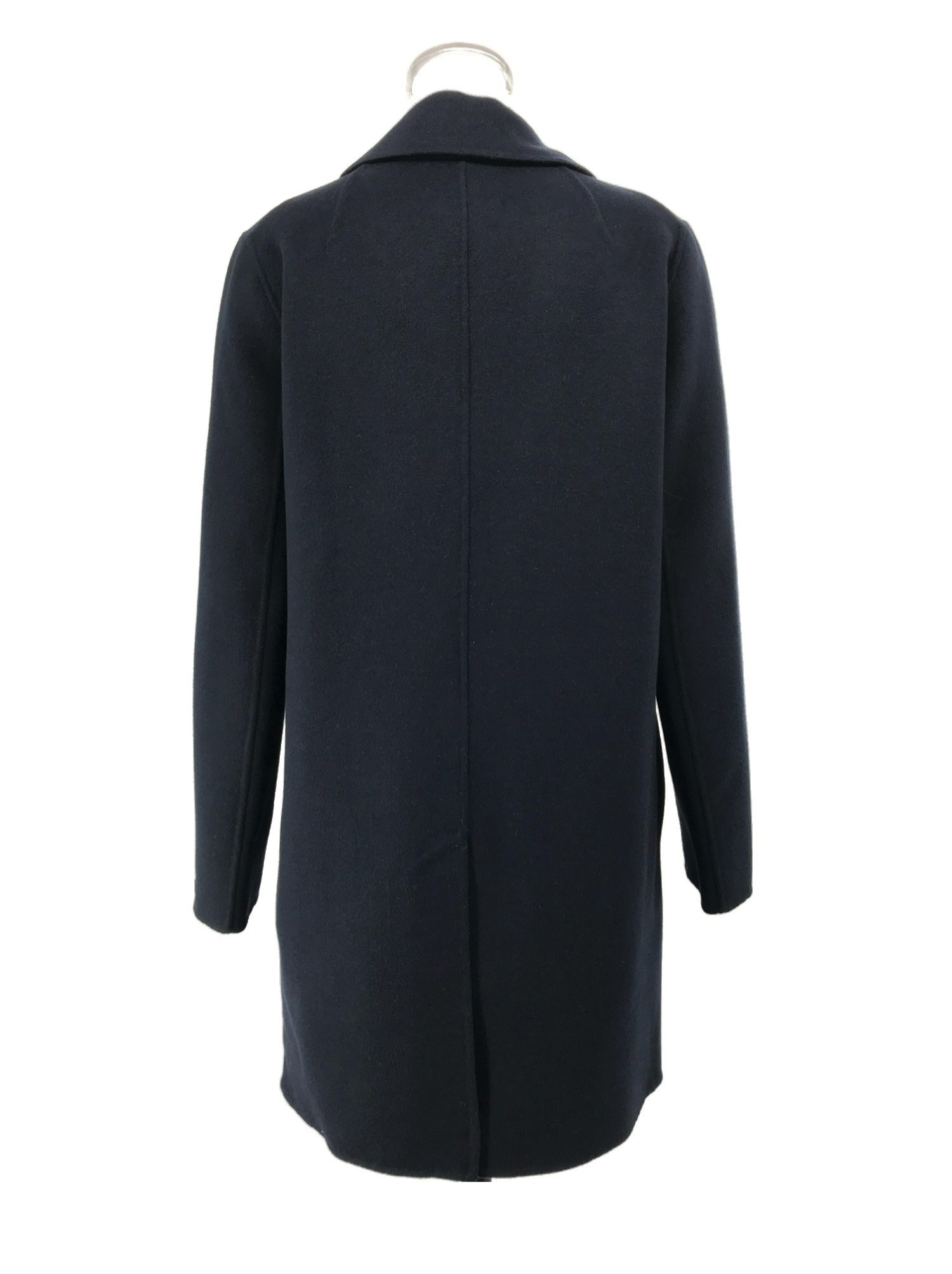 Max Mara Double Breasted Coat In Black