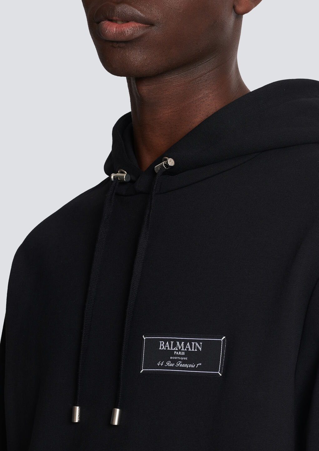Balmain Capp Sweat. Logo In Black