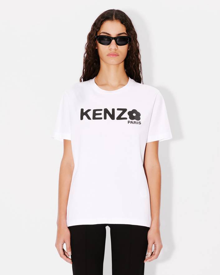 Kenzo Gots Boke Flower 2.0 T-shirt In White