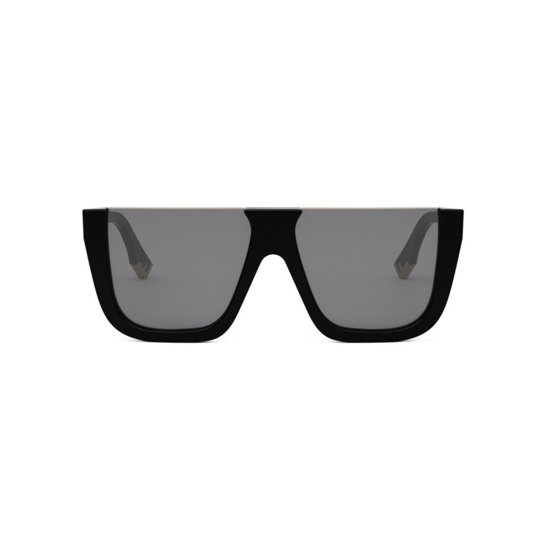 Fendi Eyewear Round Frame Sunglasses In Gray