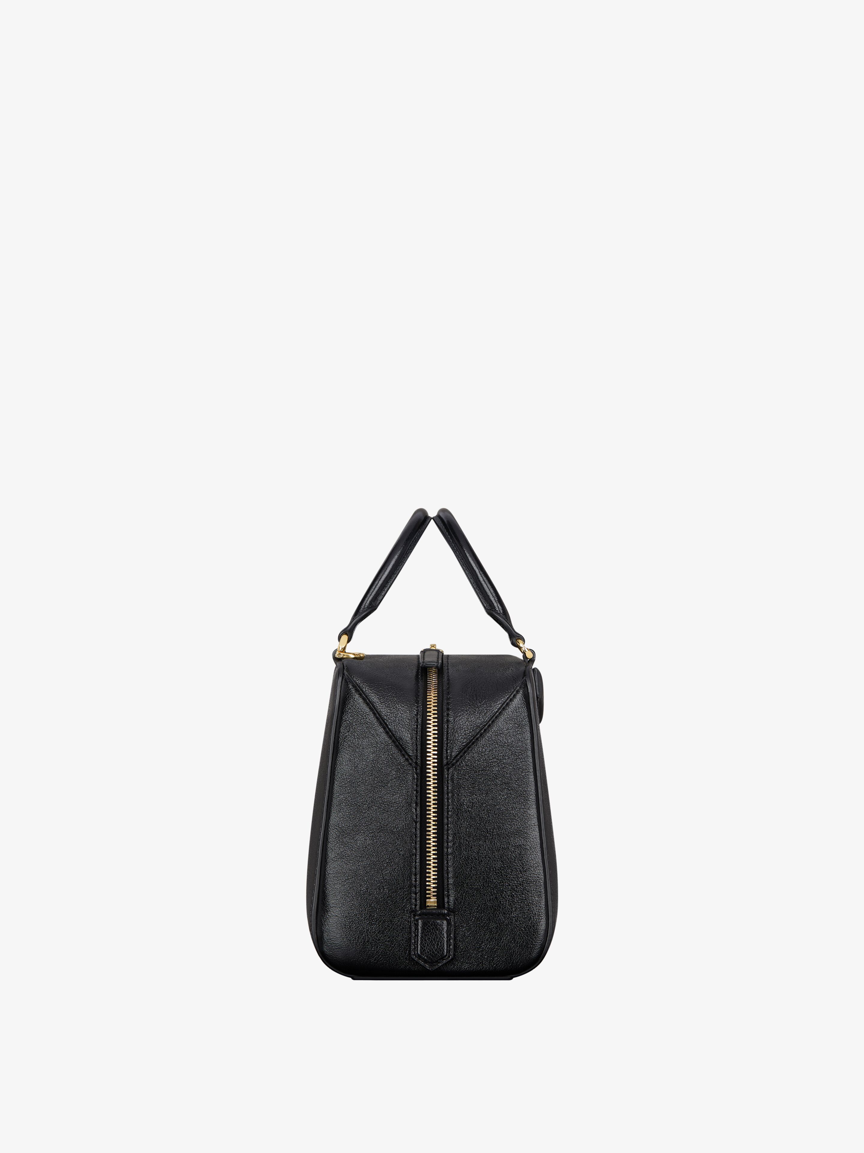 Givenchy Antigona Cube Nano Black Bag In Black