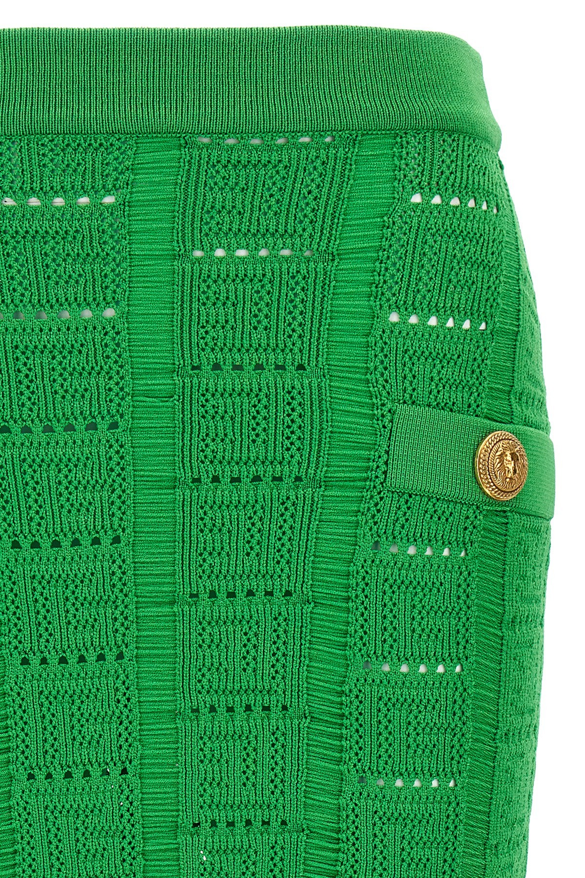 BALMAIN KNITTED SKIRT 