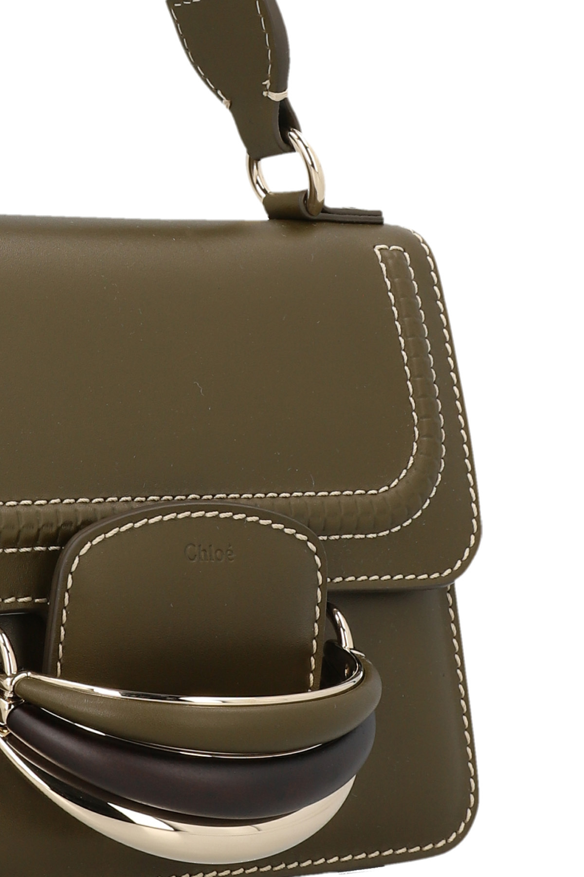Chloé Small Strap Bag In Green
