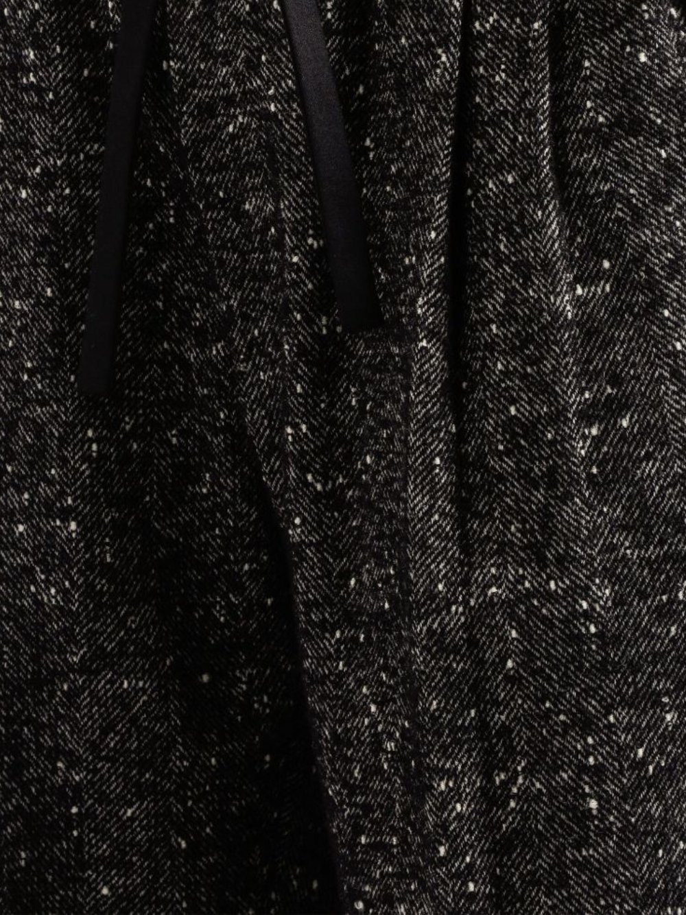 Dolce & Gabbana Side-pockets Drawstring Trousers In Black