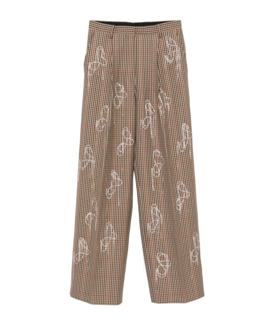 Dries Van Noten Pants In Nude