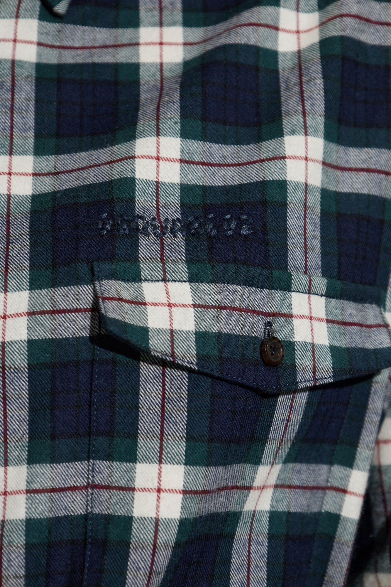 Dsquared2 Check-print Shirt Dress