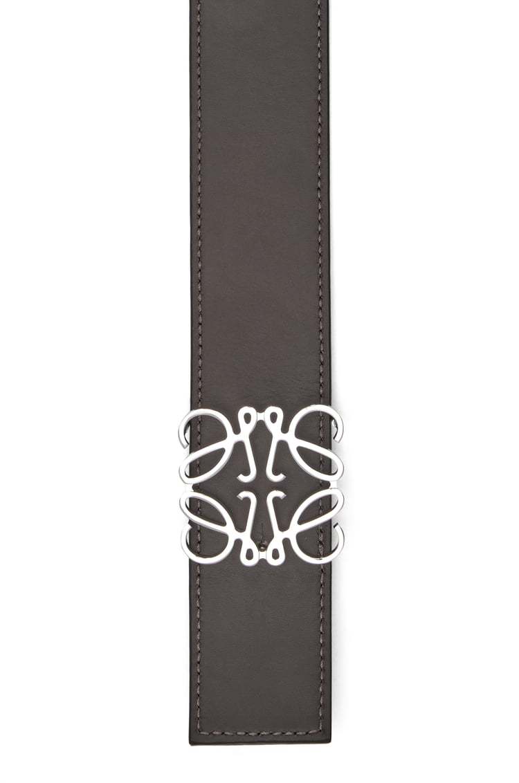 Loewe Men Reversible Anagram Belt In Brown