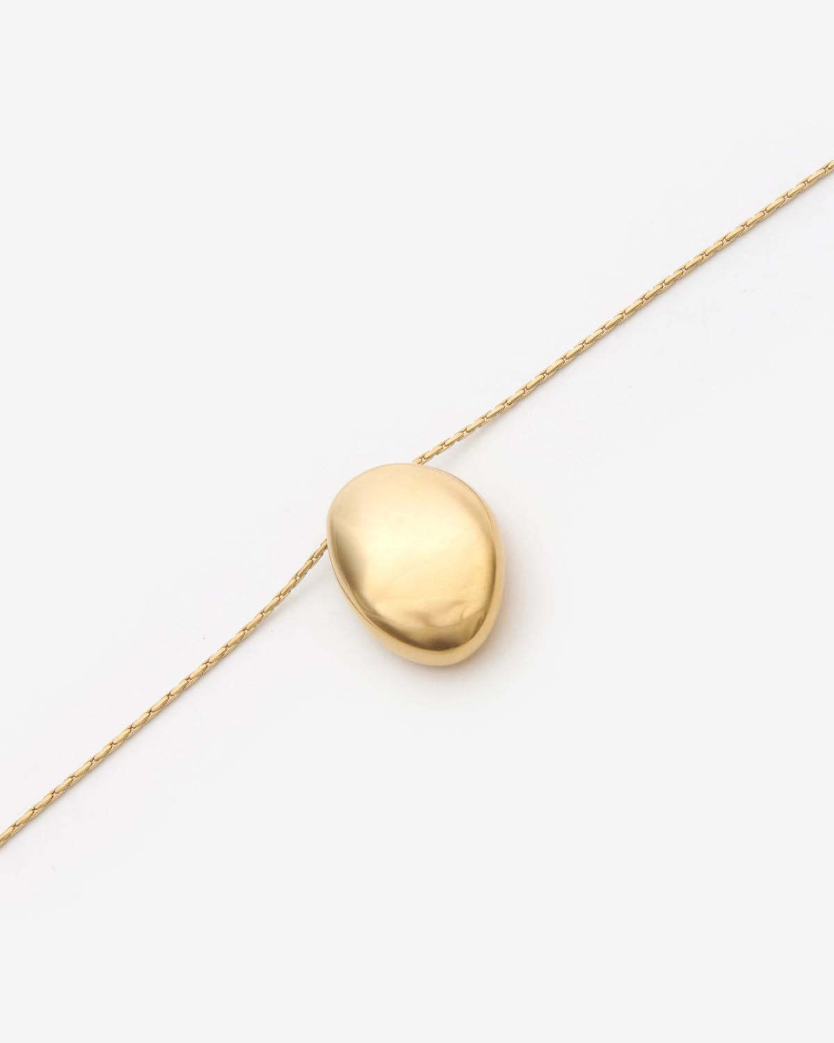 Isabel Marant Pendant Necklace In Yellow