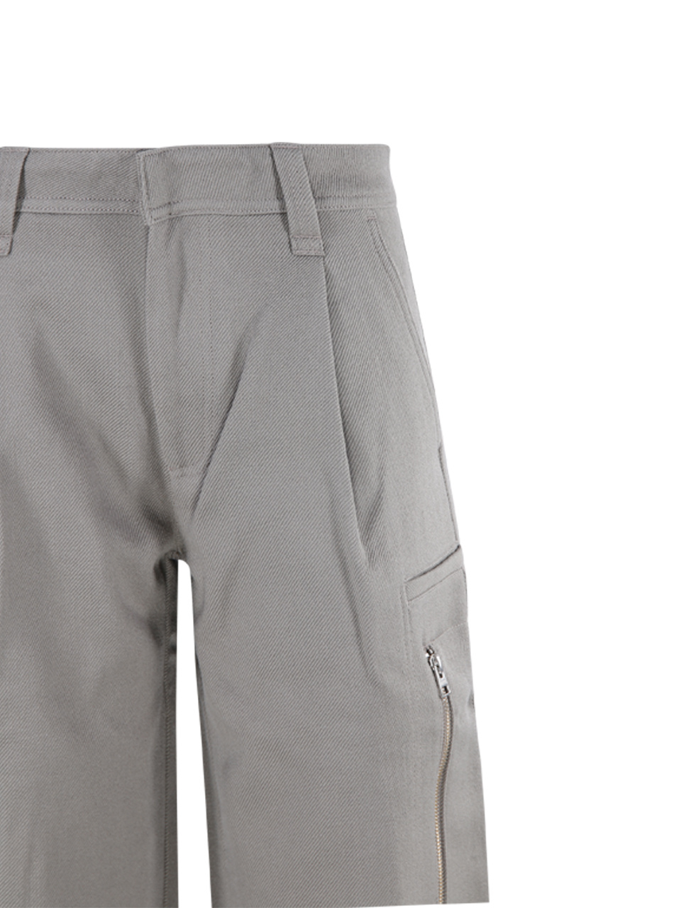Ami Alexandre Mattiussi Wide-leg Virgin-wool Trousers In Gray