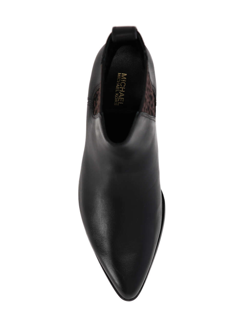 Michael Michael Kors Kinlee 50mm Leather Ankle Boots In Black