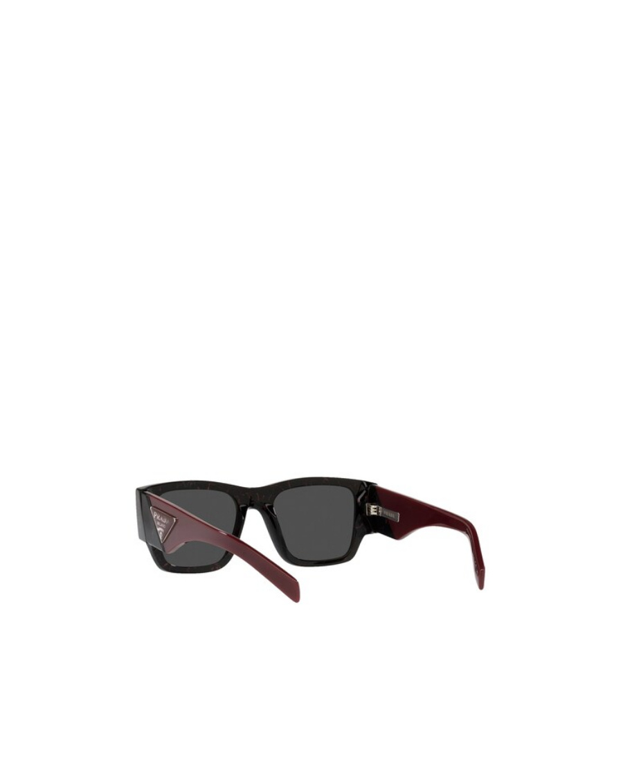 Prada Eyewear Rectangular Frame Sunglasses In Black
