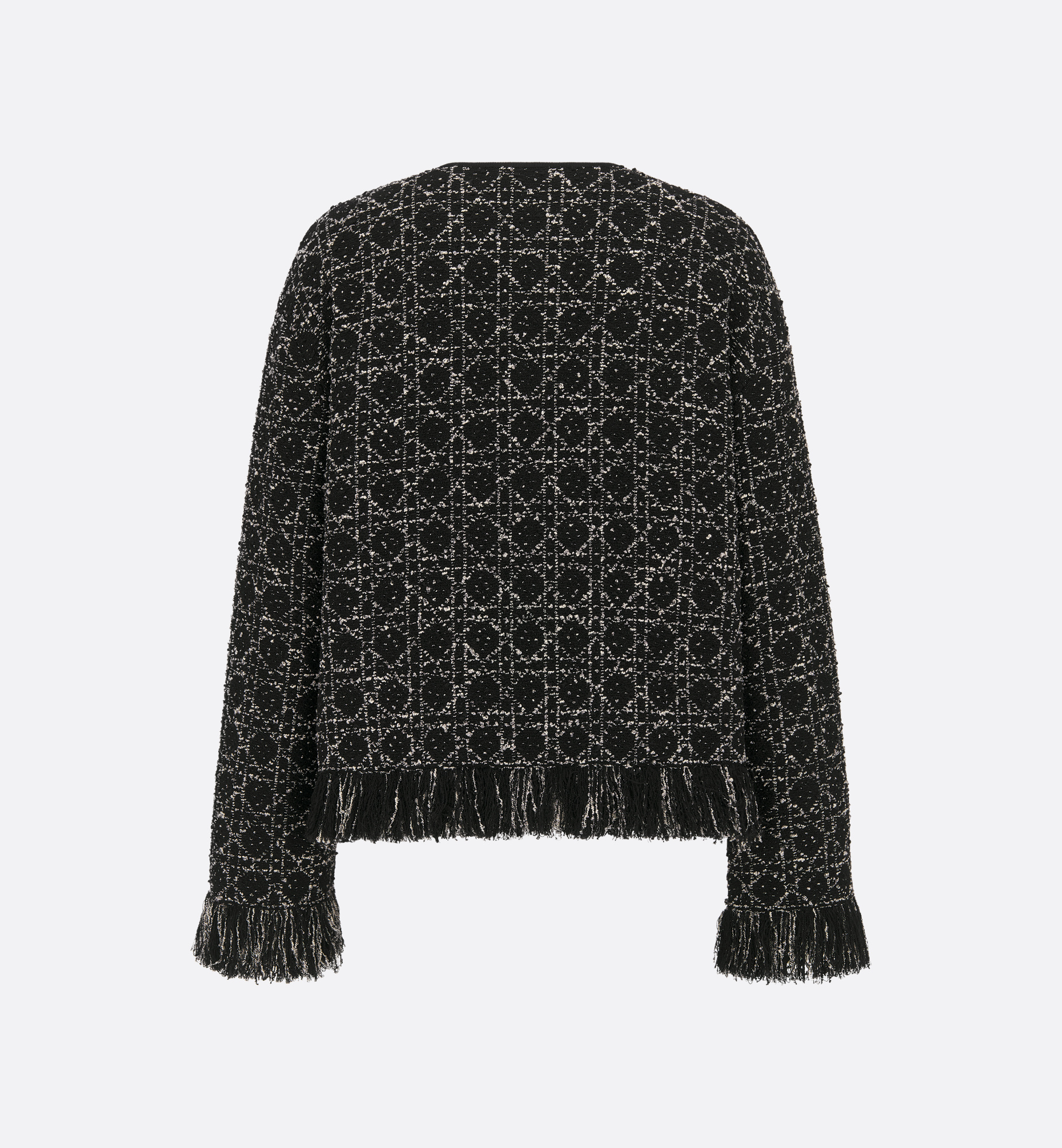 Dior Macrocannage Regular-fit Jacket In Multi