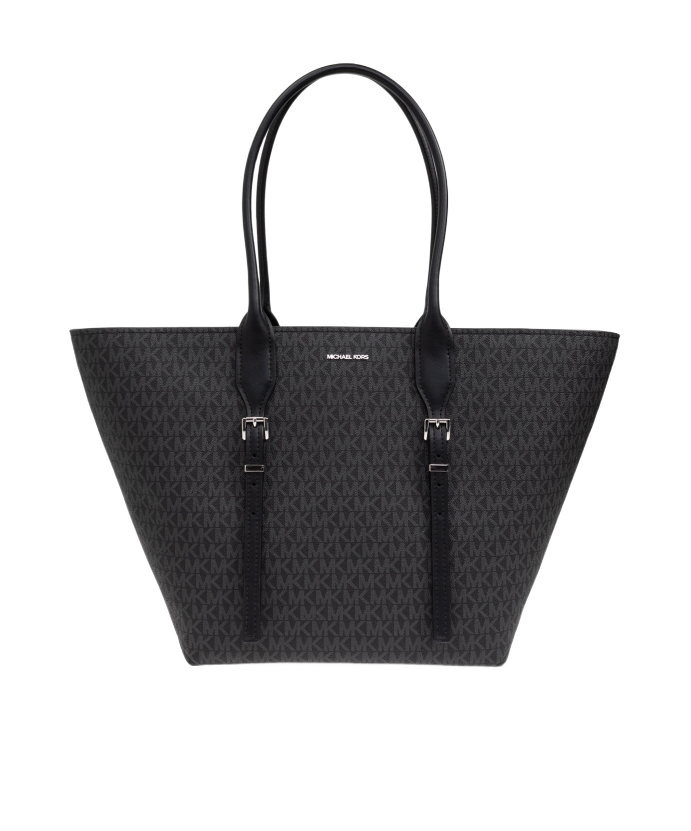 Michael Michael Kors Double Handle Shoulder Bag In Black