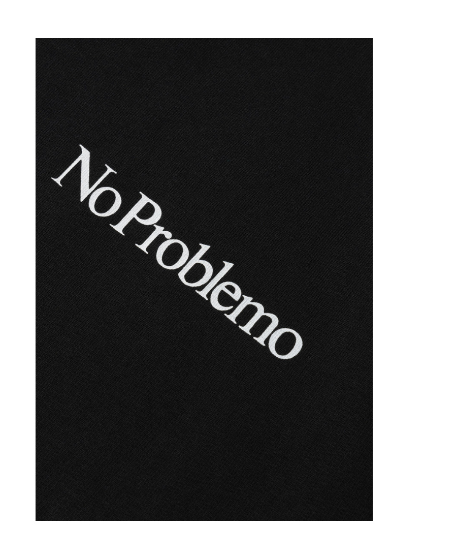 Aries Mini Problemo Drawstring Hoodie In Black