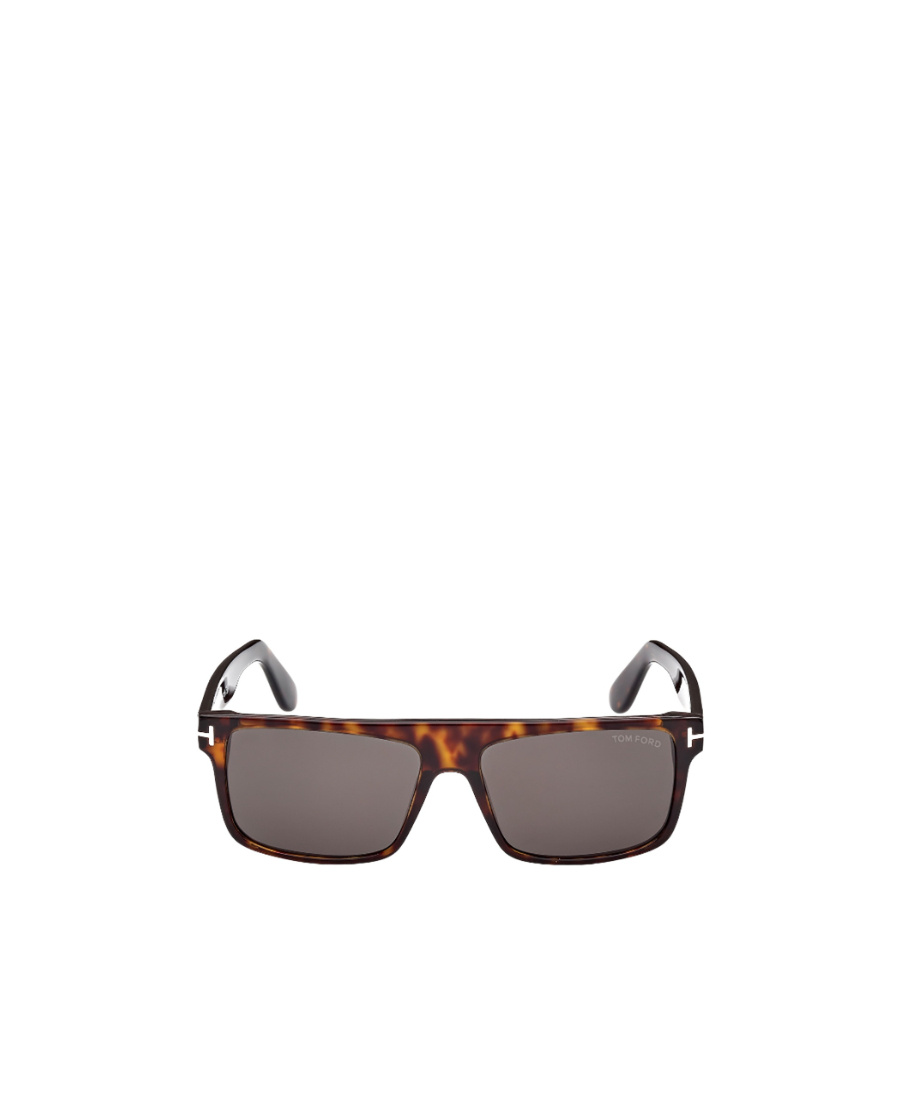 Tom Ford Square-frame Tortoiseshell Sunglasses In Gray