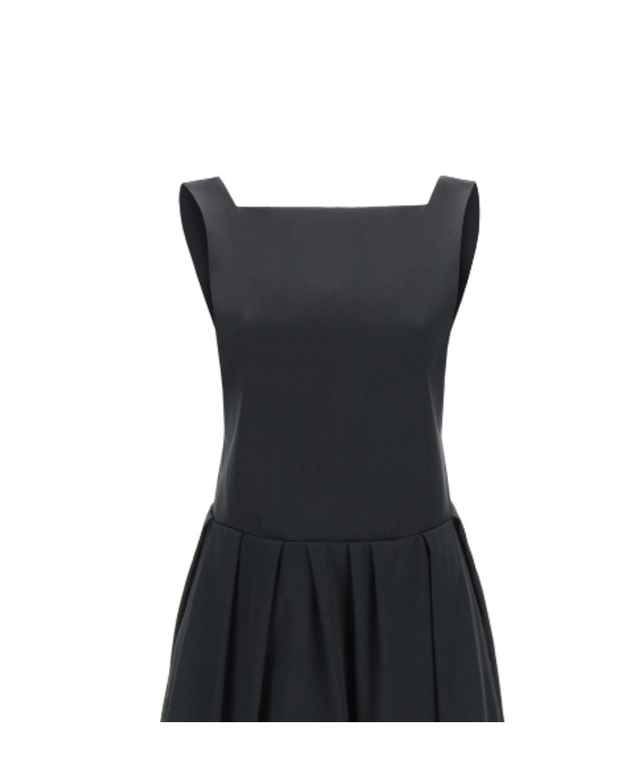 Dries Van Noten Color Matching Dress In Black