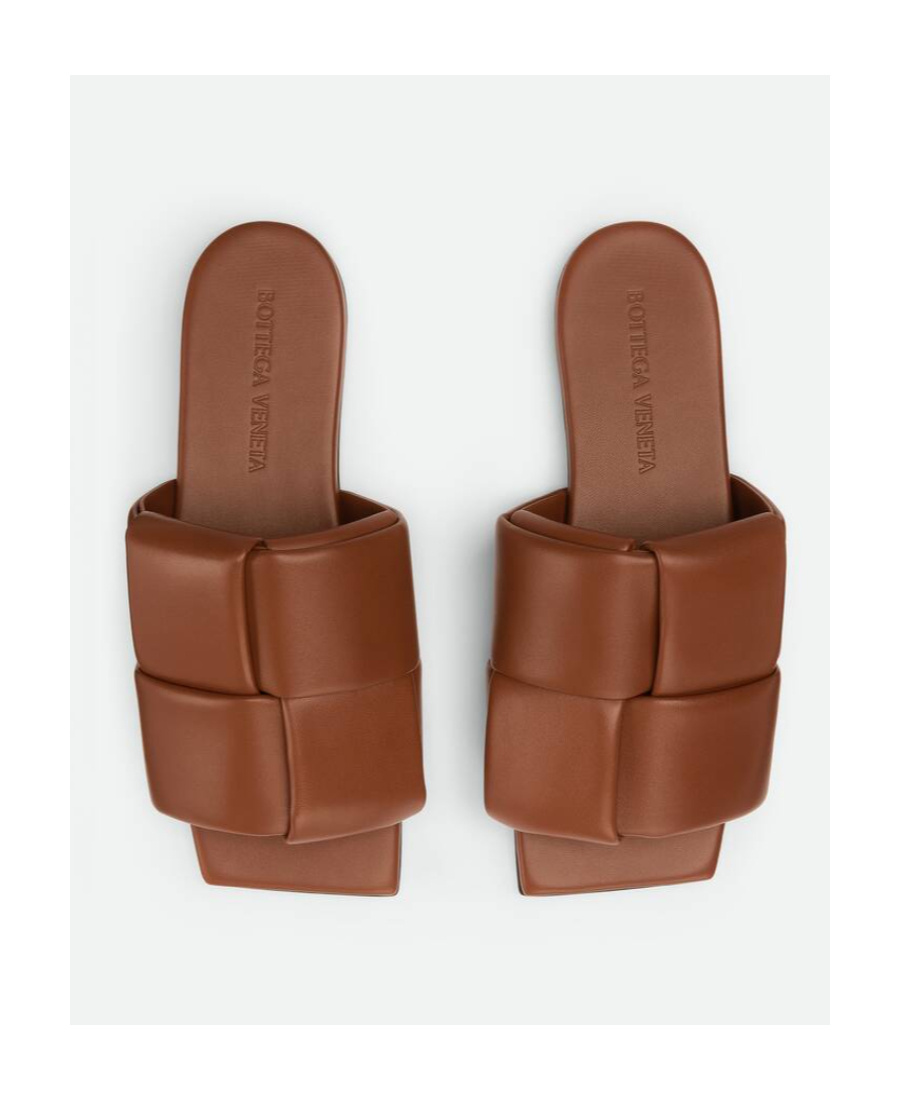 Bottega Veneta Women Sandal Mule Patch In Brown