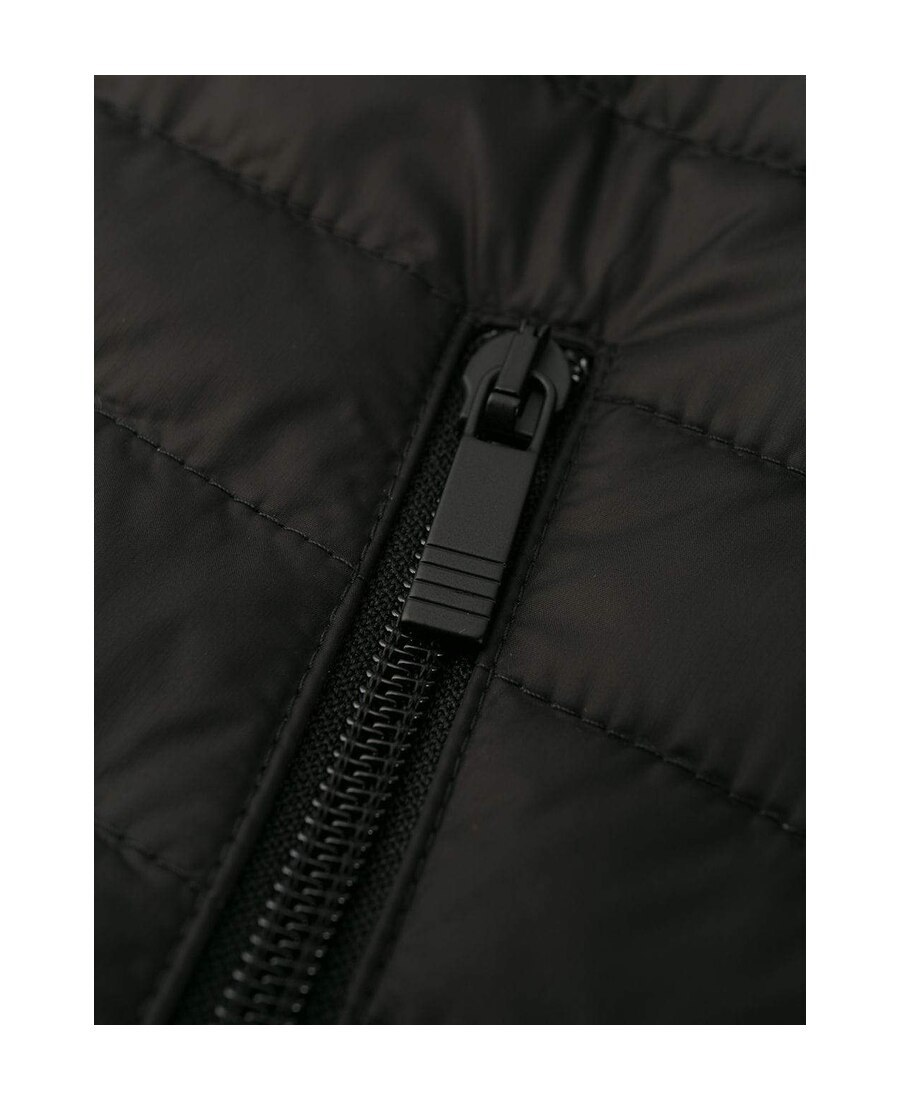 Thom Browne 4-bar Padded Coat In Black