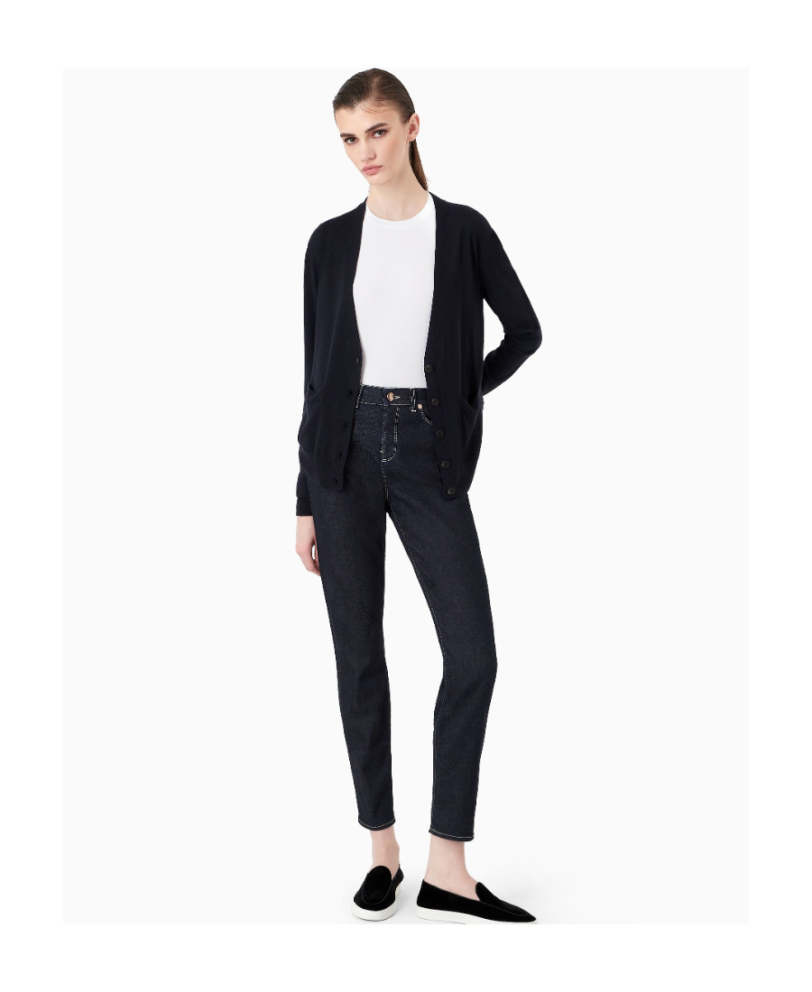 Giorgio Armani Slim-fit Jeans In Blue