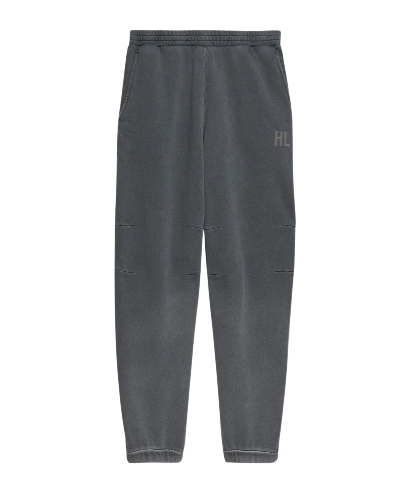 Helmut Lang Lazer Curve Relaxed Fit Pants In Gray