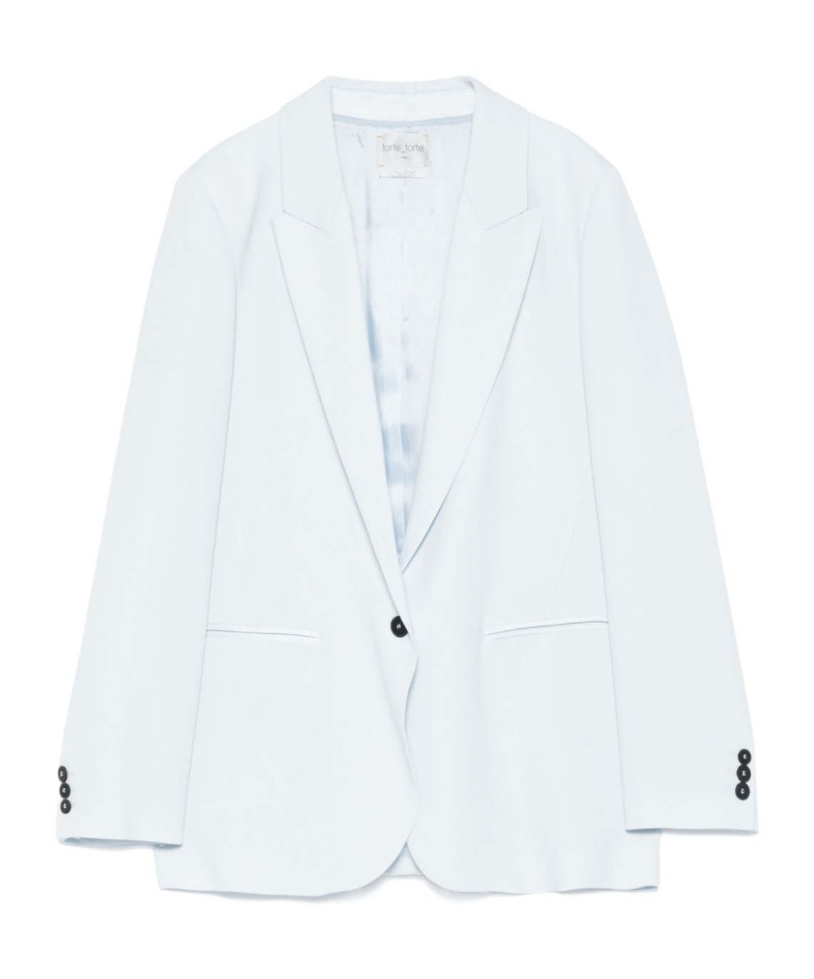 Forte Forte Women Single-breasted Blazer Jacket In White