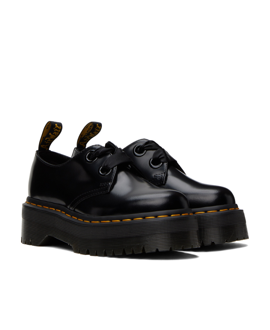 Dr. Martens Holly Buttero Boots In Black