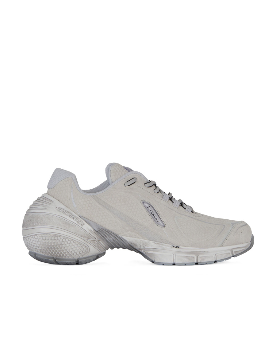 Givenchy Tk-mx Runner Panelled-design Sneakers In Gray