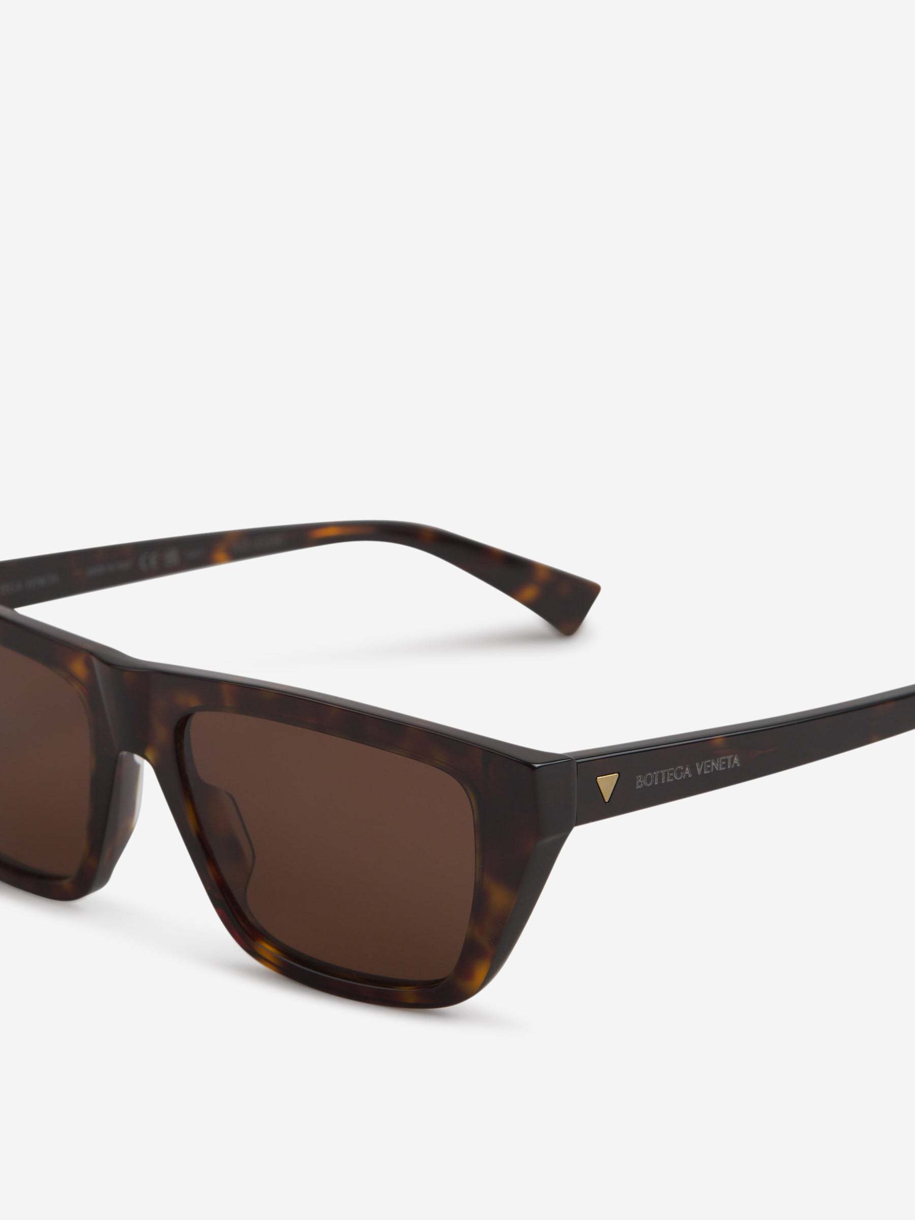 Bottega Veneta Eyewear Square Frame Sunglasses In Green