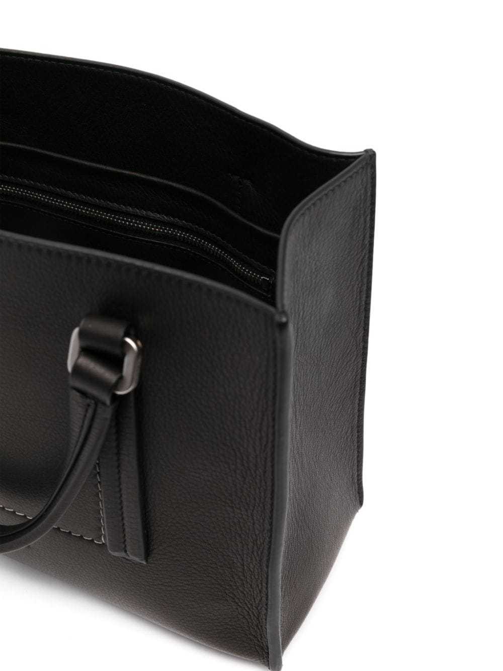 Rick Owens Mini Edith Tote Bag In Black