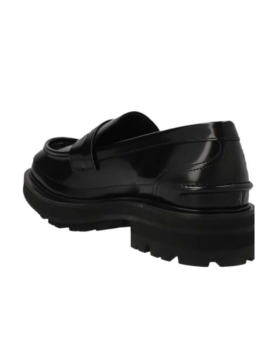 ALEXANDER MCQUEEN ALEXANDER MCQUEEN PENNY-SLOT SLIP-ON LOAFERS