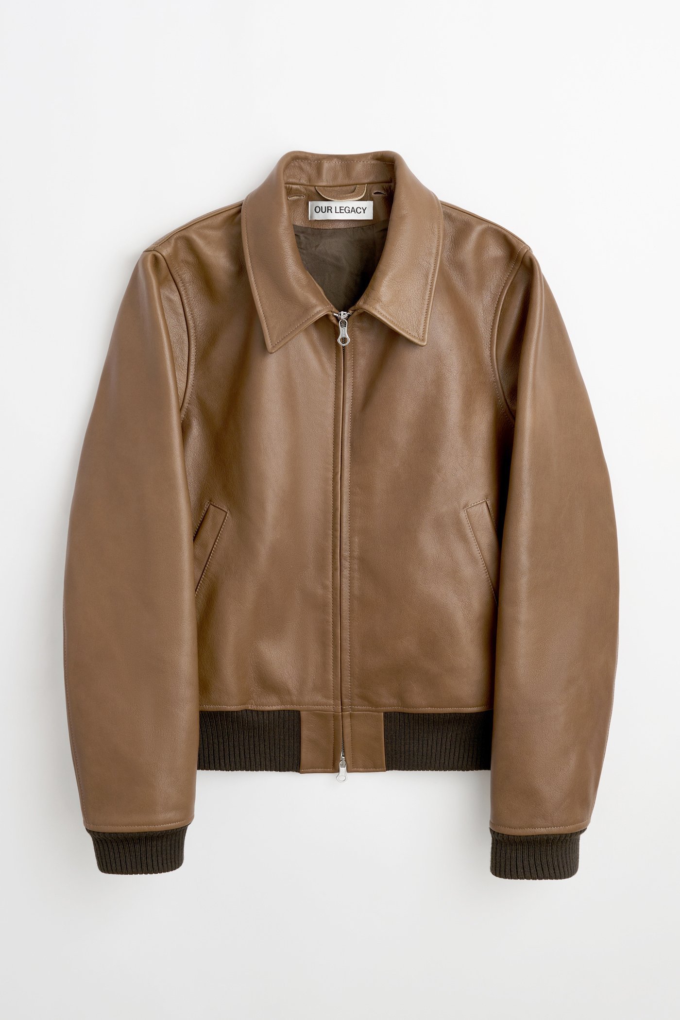 Our Legacy Pharos Leather Bomber Jacket