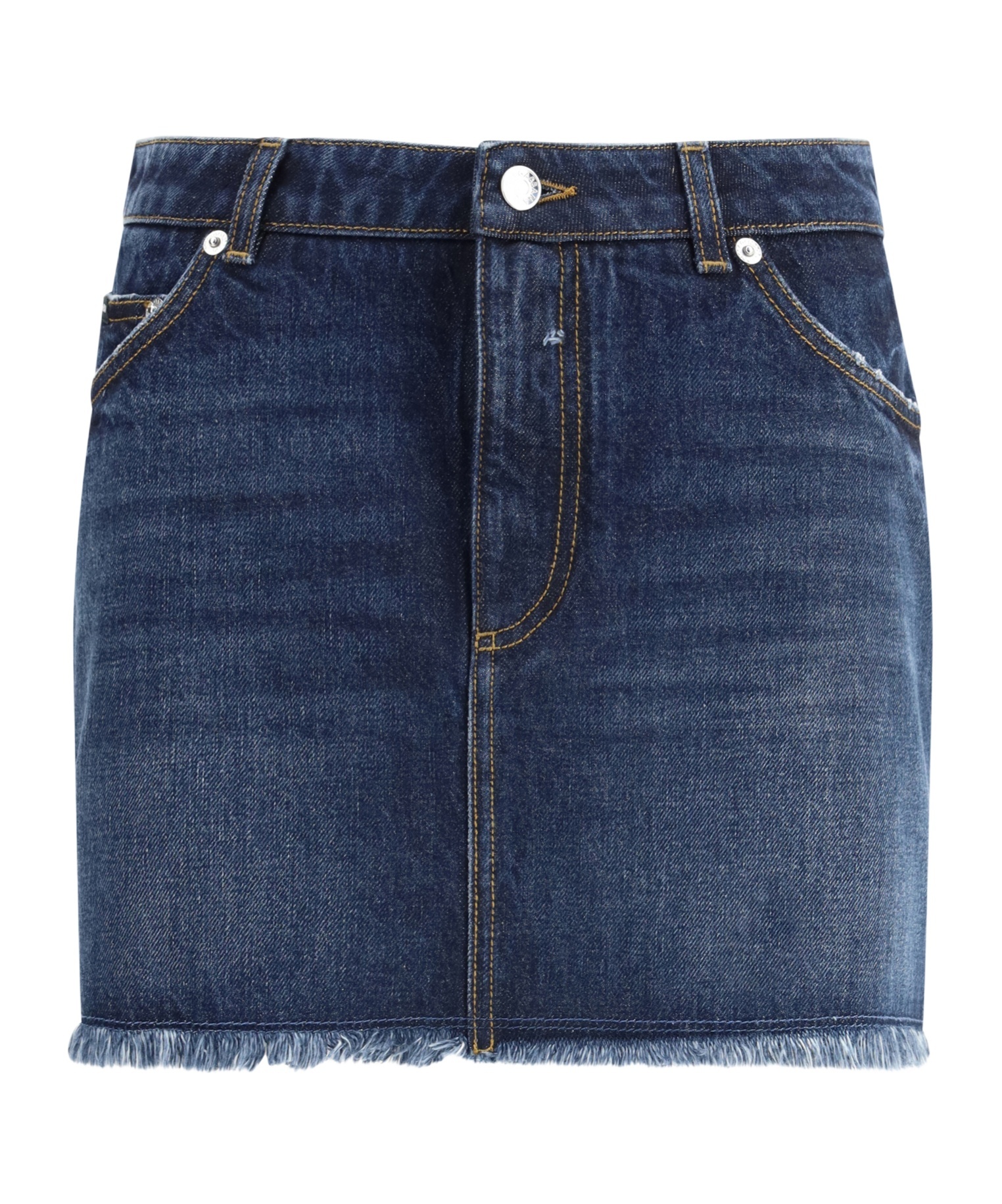 Dolce & Gabbana Women Denim Miniskirt In Blue