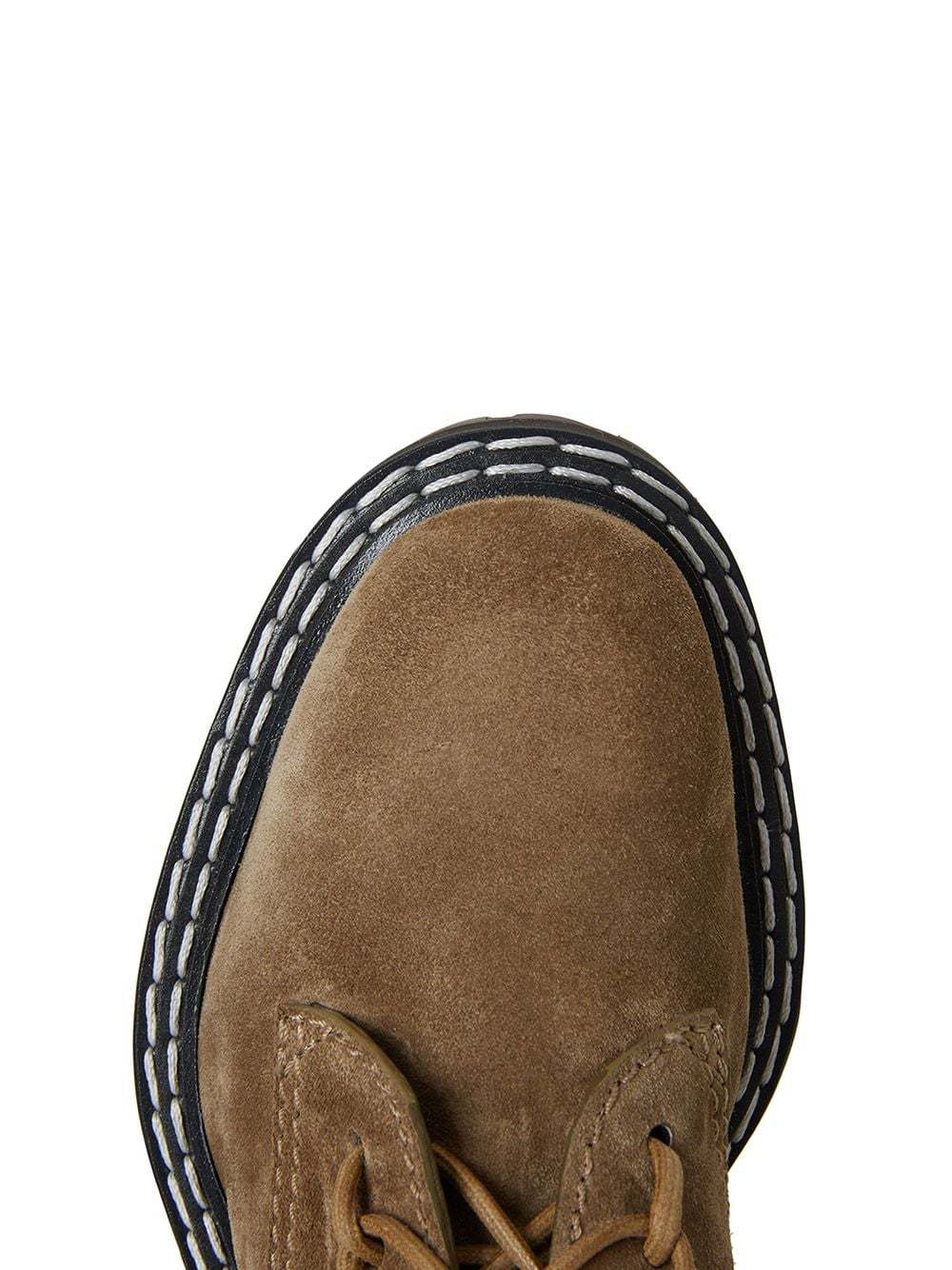 Proenza Schouler Ankle Lace-up Boots In Brown